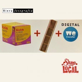 Pack Kodak Gold 36 more revealed and digital Barcelona