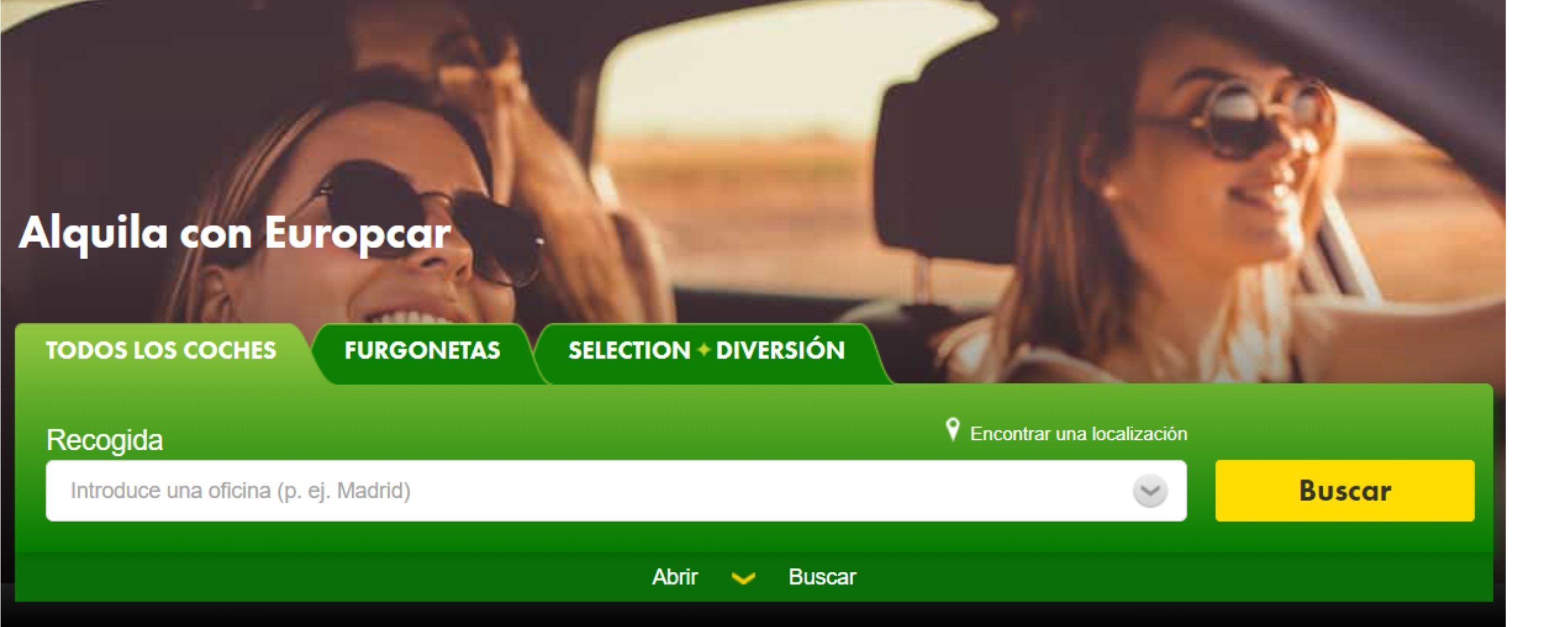 Alquila con Europcar - It's Packstime!