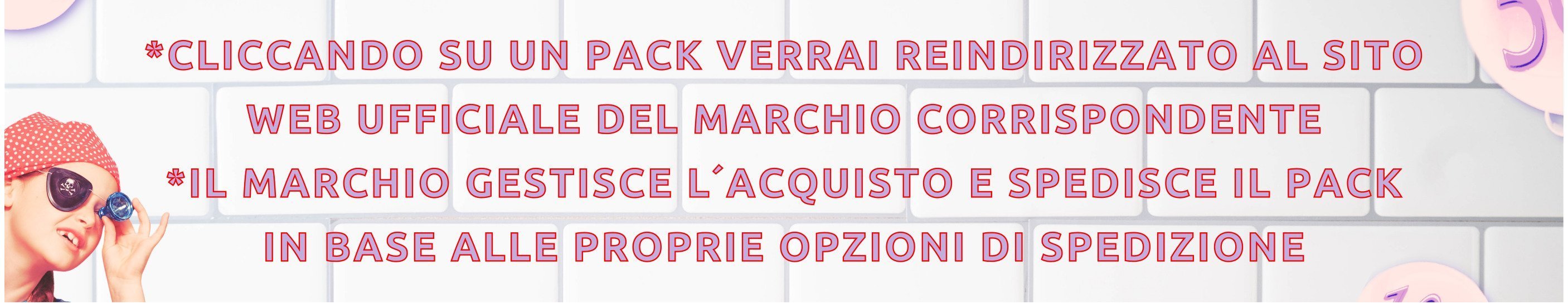 Messaggio packs di prodotti - Its Packstime!