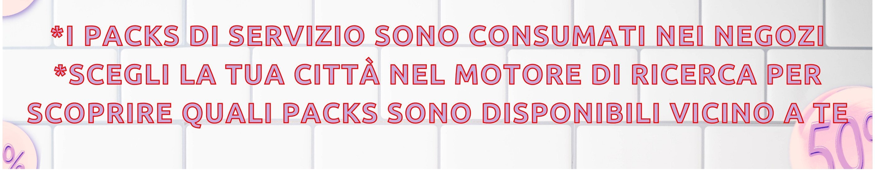 Packs di servizi messaggi -Its Packstime!