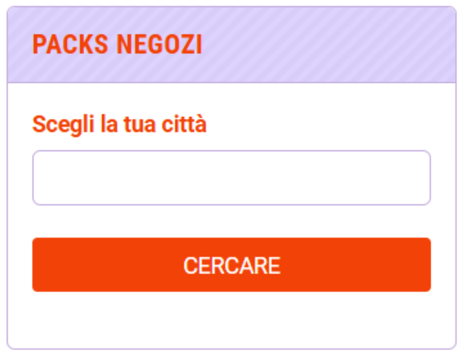 Scegli la tua città - Its Packstime!
