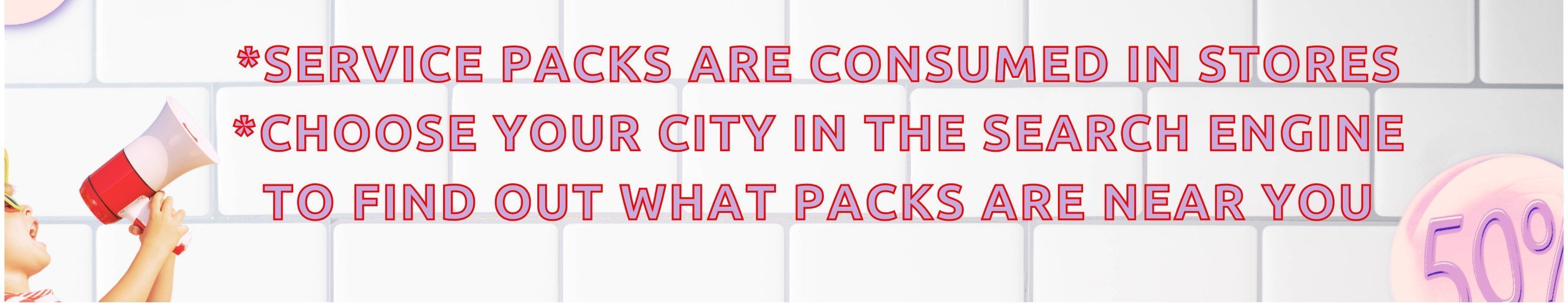 Service packs message - Packstime!