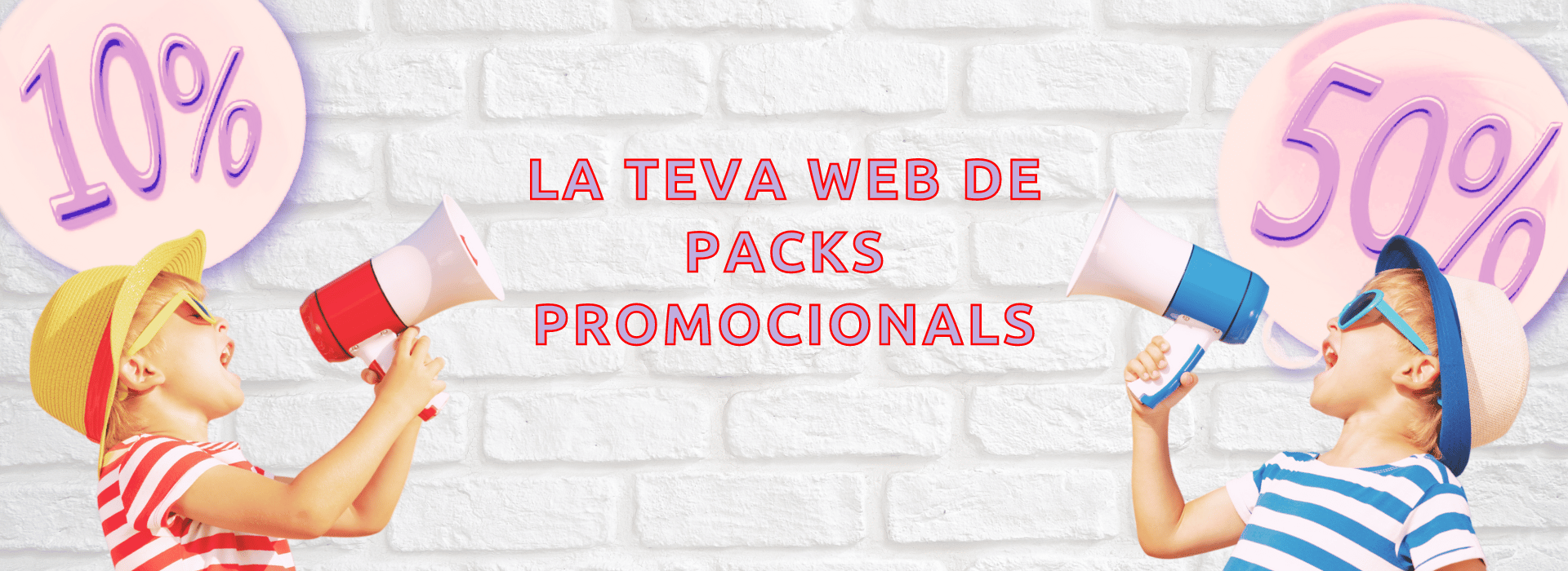 La teva web de packs promocionals - It's Packstime!